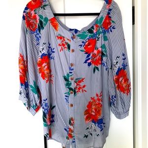 Off the shoulder top